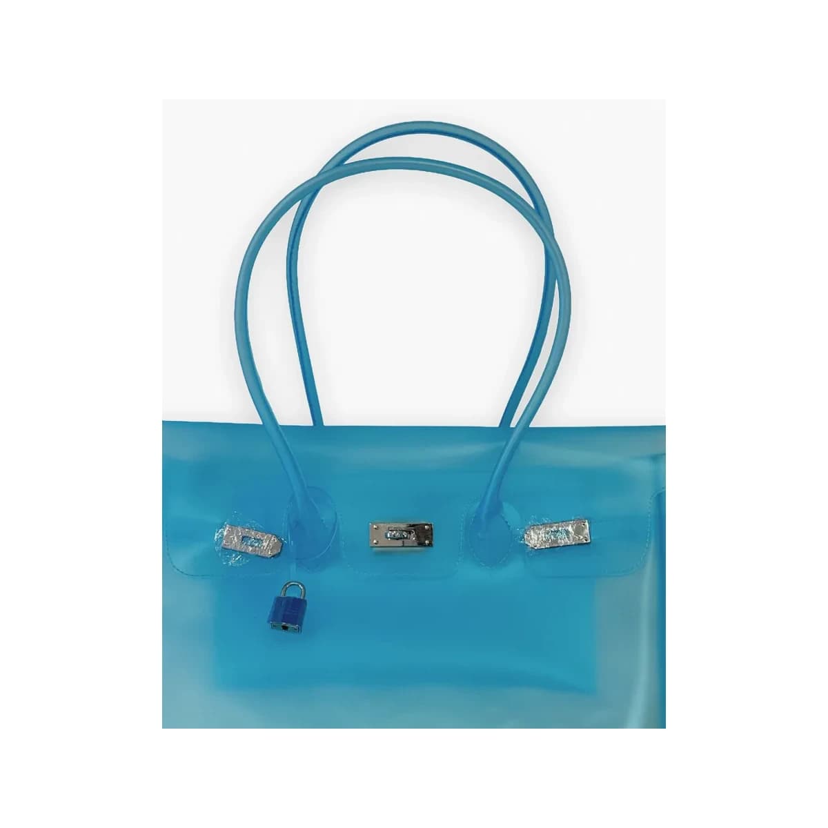 Translucent blue bucket — jelli.world jelly bag